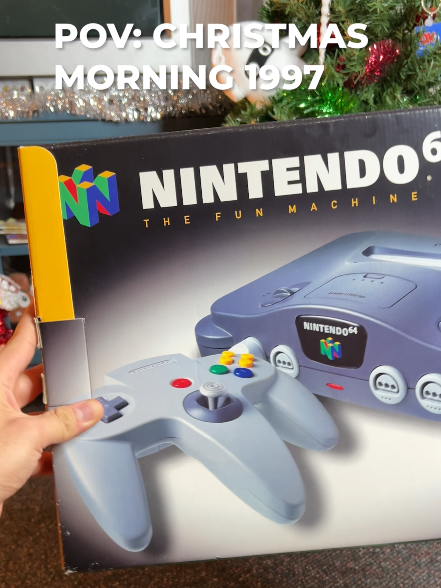 How old were you when you got your first console? #dkoldies #retrogaming #retrogamestore #NostalgiaGaming #Nintendo #ClassicGames #n64