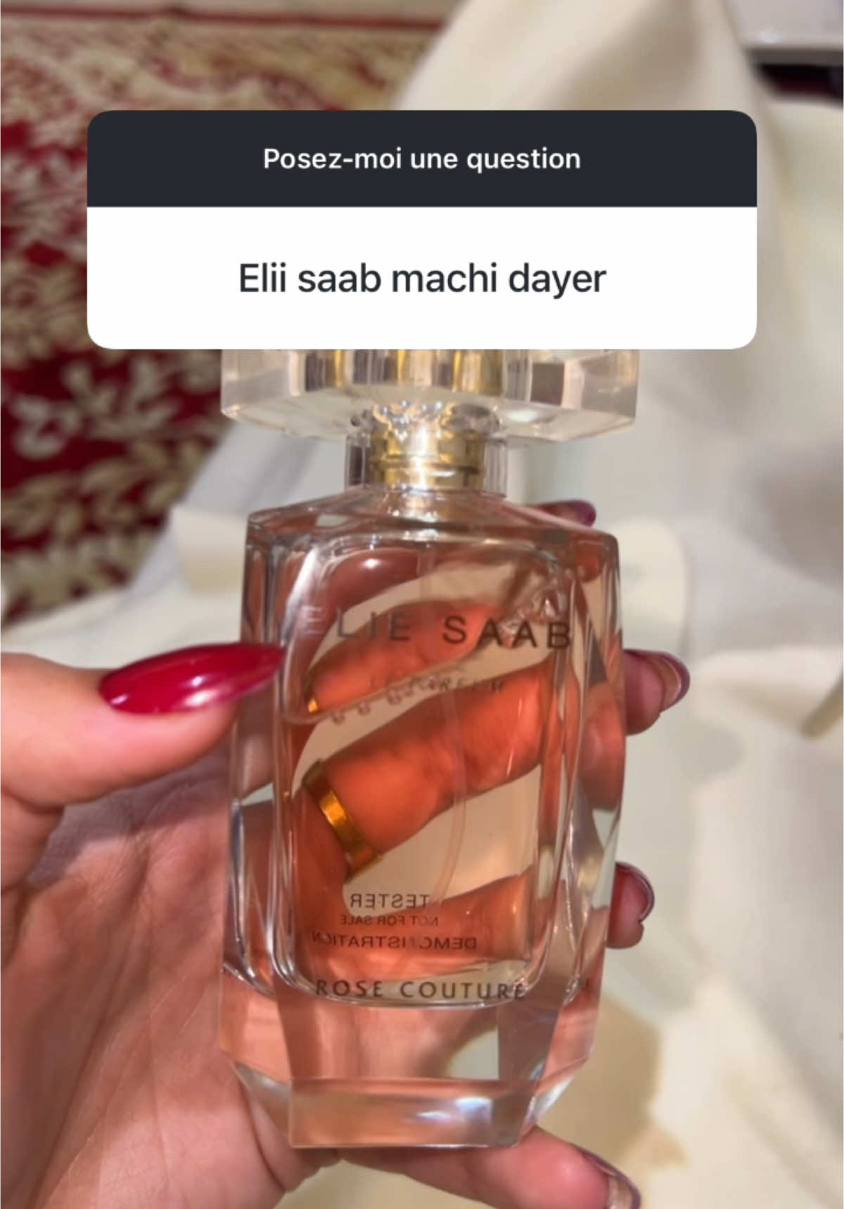 #pourtoi #fyp #pourtoi #fyp #foryoupage❤️❤️ #viral #parfumviral #parfumviral #الشعب_الصيني_ماله_حل😂😂 #eliesaab #rose 