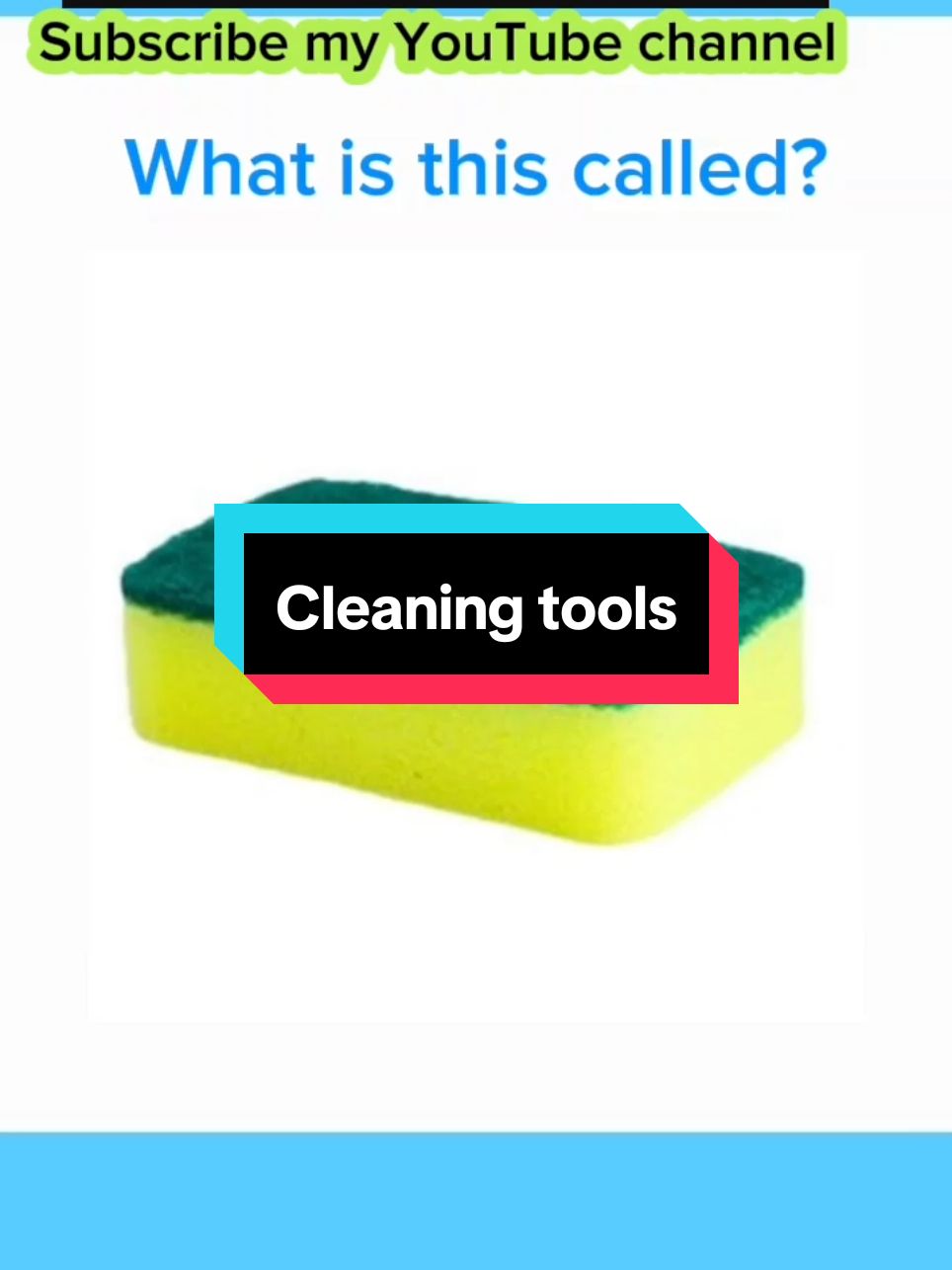 learn cleaning tools in English. #learnenglish #learn_english #learnenglishdaily