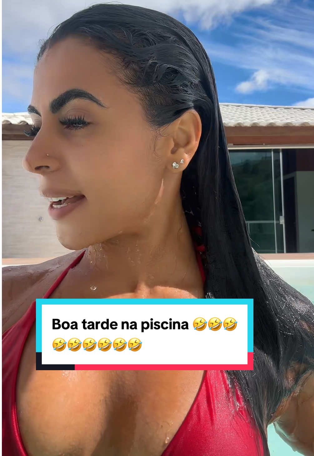 No meu lugarzinho de paz 👙🙏🏼❤️ #piscina #natal #biquini #explore #foryoupage❤️❤️ #fyp #morena #linda #relatos #boatarde 