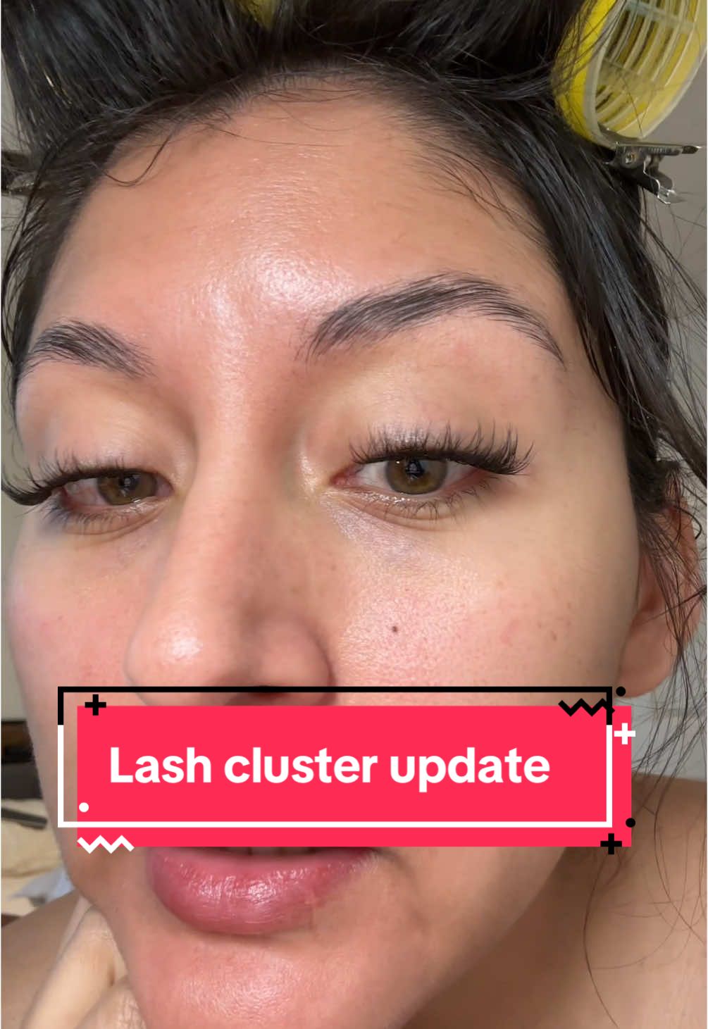 Finally getting the hang of this lash thing 👀 🤍✨ what do you guys think? 