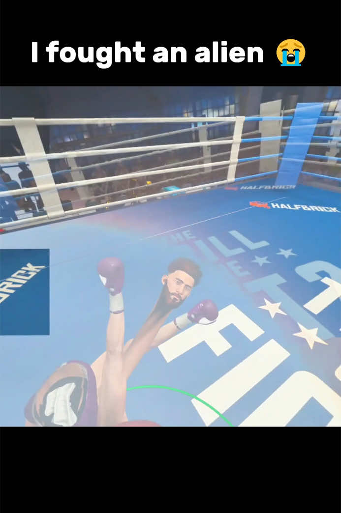 Did he really transform mid fight?😭 #vr #boxing 