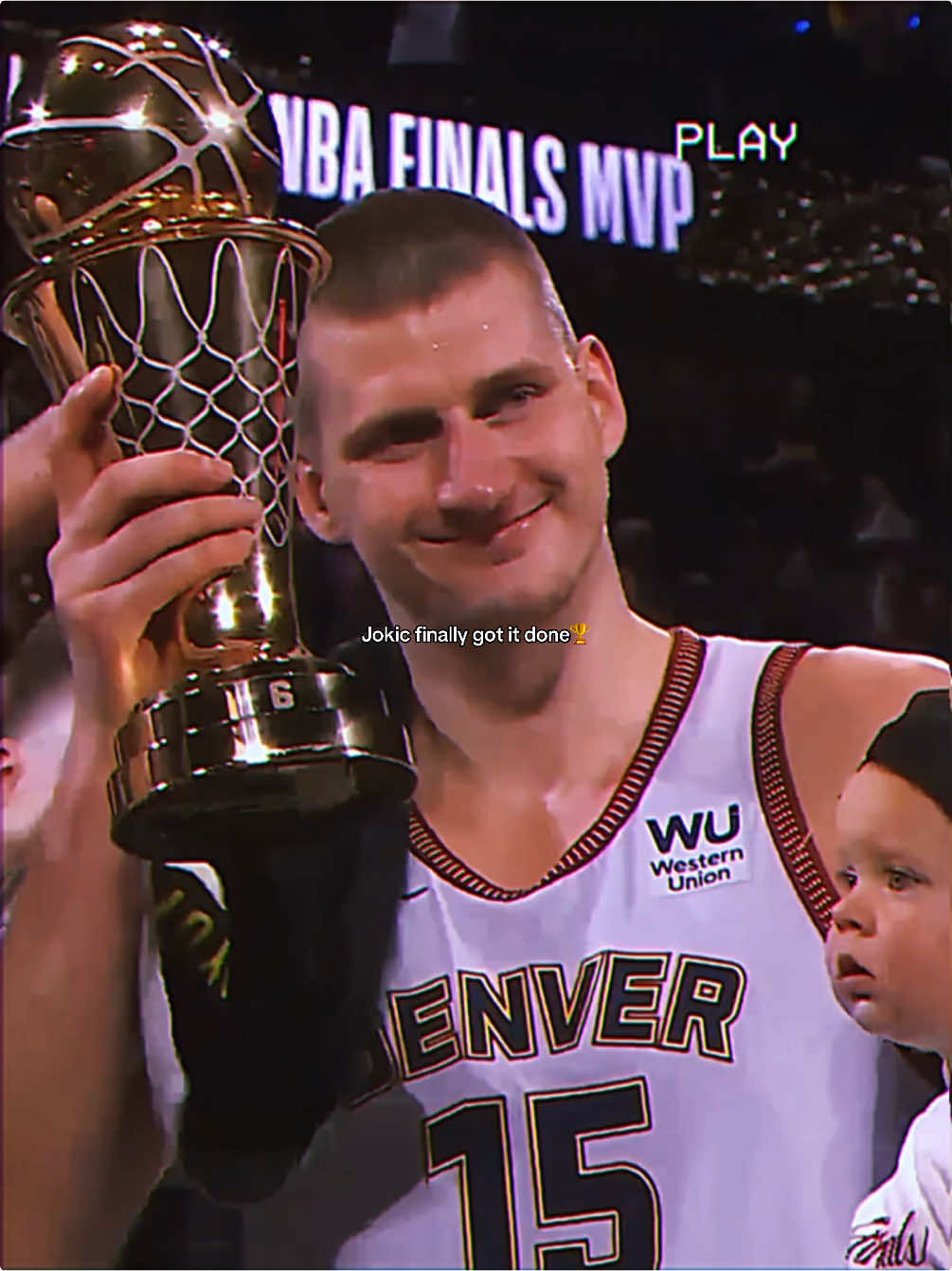 When the Denver Nuggets won thier first NBA Championship🏆 #fyp #foryou #viral #denvernuggets #nikolajokic #NBA #nbaedits 