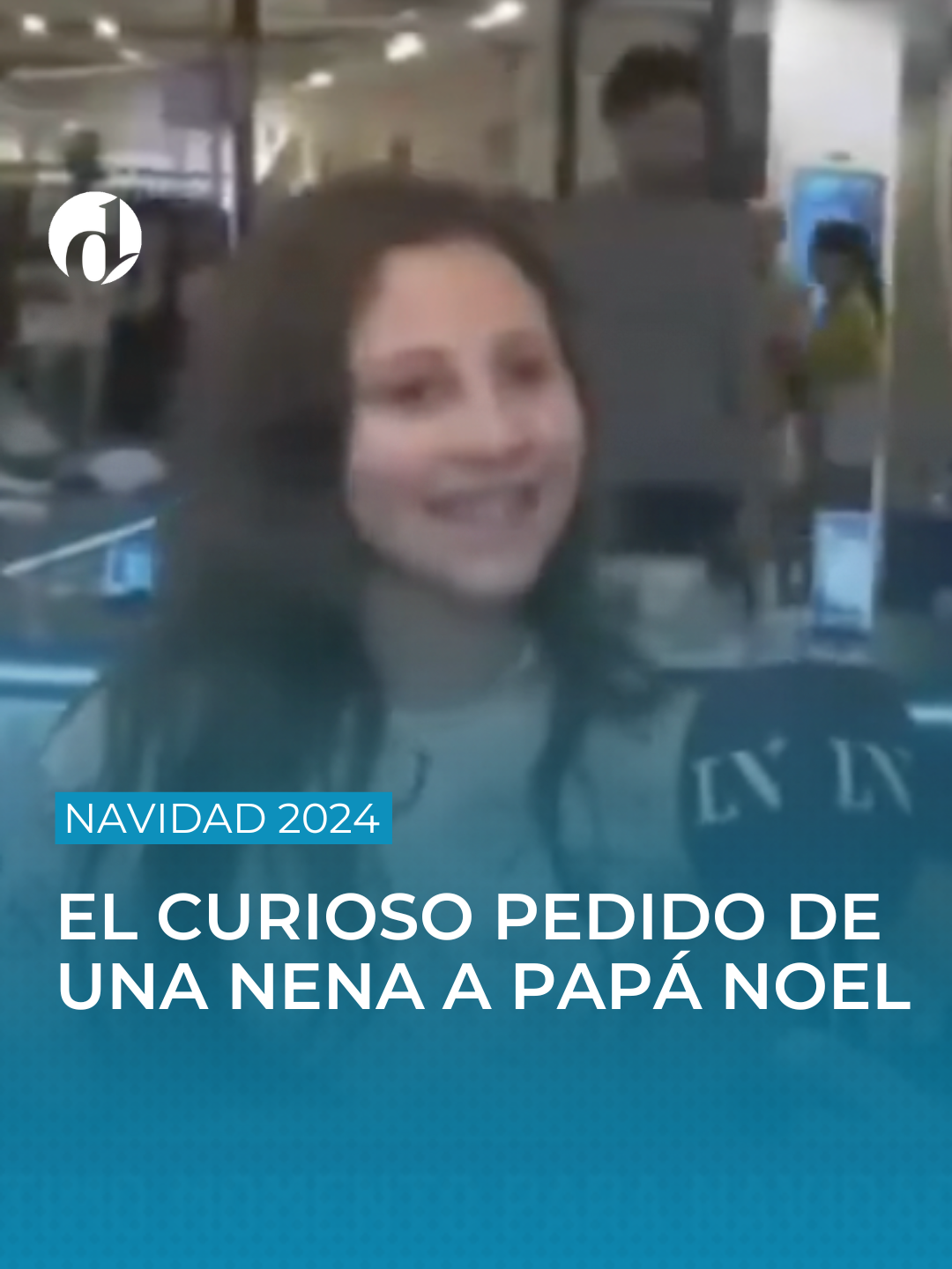 Durante un móvil de LN+, una nena fue consultada por lo que le pidió a Papá Noel 👉 Su respuesta sorprendió a todos 😂 #papanoel #movil #fyp