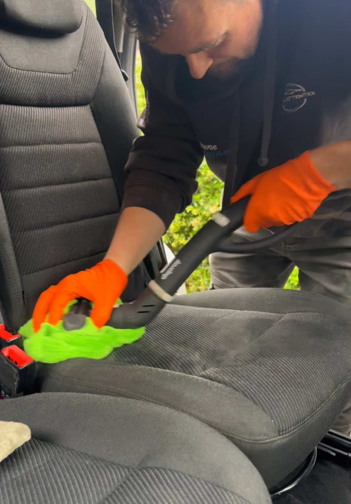 How to deep clean those filthy seats 💧🔧💧 #oddlysatisfying #carcare #detailing #carcleaning #detailingproducts #carvaleting #autobritedirect #asmr #satisfying #viral_video #CleanTok #detailtok #cleaningtiktok #autodetailing  #autobritedirect #interiordetailing 