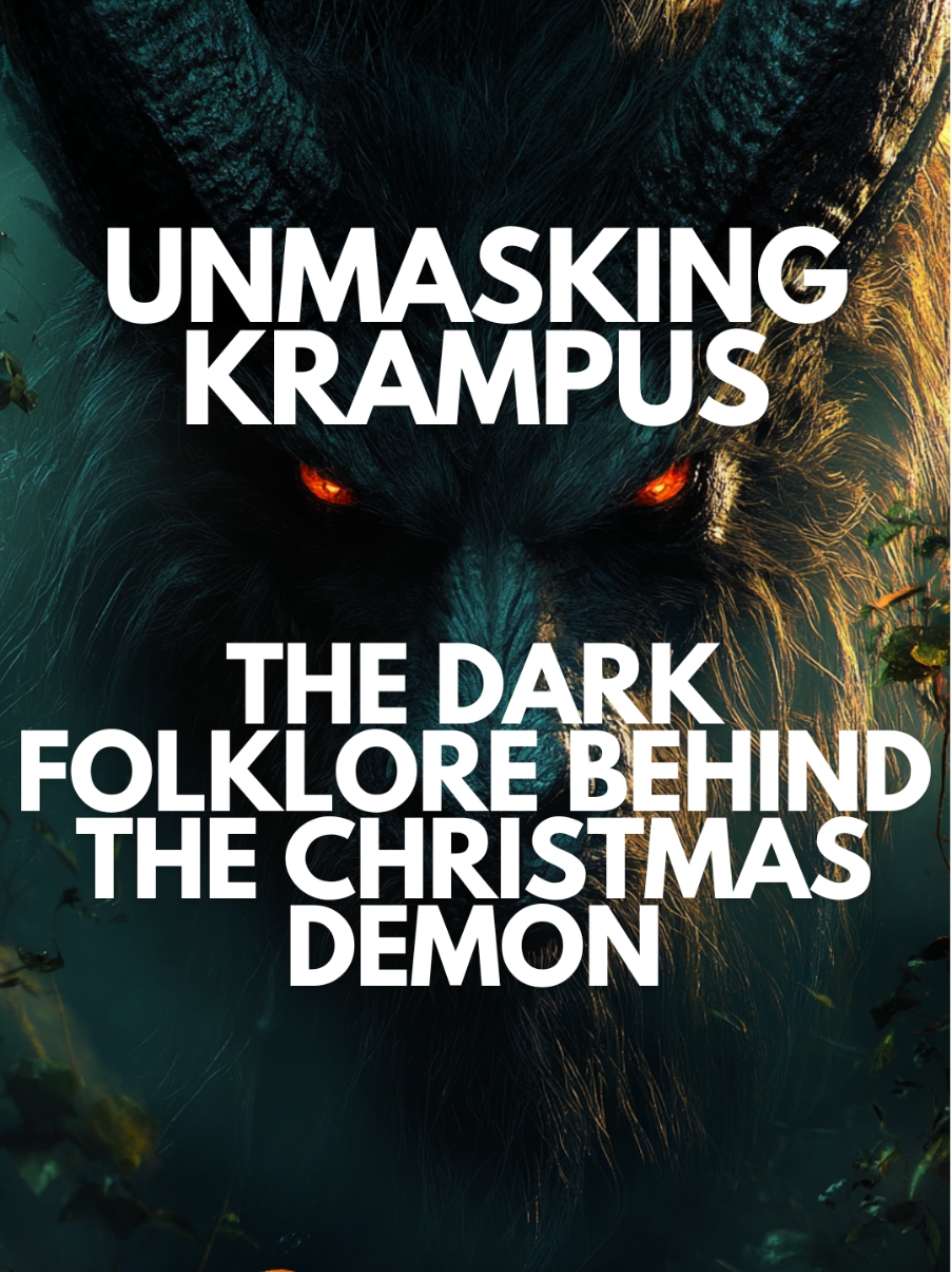 Unmasking Krampus: The Dark Folklore Behind the Christmas Demon #conspiracytiktok #Conspiracy #krampus #santa #christmas #christmaseve #merrychristmas  #dark #myths 