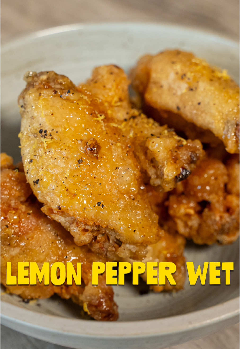 From the top, middle, and bottom of my heart - I genuinely believe this is the best Lemon Pepper Wings. I’ve been constantly working and tweaking this recipe over the last five years, obsessing over every step of the process and fine-tuning it to make these the best lemon pepper wings you’ll ever have. Now, this recipe does require a bit of work, but I promise you it’s worth it.  1. Brining allows the chicken to become incredibly juicy and flavorful inside and out. 2. Dry batter made with potato starch provides a light and crispy crust and more little bits for the sauce to stick to. Allowing the starches to settle on the wings in the fridge before frying draws out any remaining moisture from the exterior for that extra bit of crunch. 3. Double frying ensures that the chicken is cooked through, juicy, locks in the crispiness, and stays crispy even after it’s been tossed in the sauce. 4. Lemon Pepper Wet. Y’all ever watch Atlanta, and how they gassed up lemon pepper wet?! That’s the inspiration for this recipe, and the bright and tangy sauce made with real lemon juice and zest beats out the boring lemon pepper seasoning salt all day, every day. The full recipe and breakdown is on my blog: https://feedthepudge.com/lemon-pepper-wings/ #lemonpepper #lemonpepperwings #lemonpepperwet #chickenwings #wings  #TikTokPartner #APITikTok 