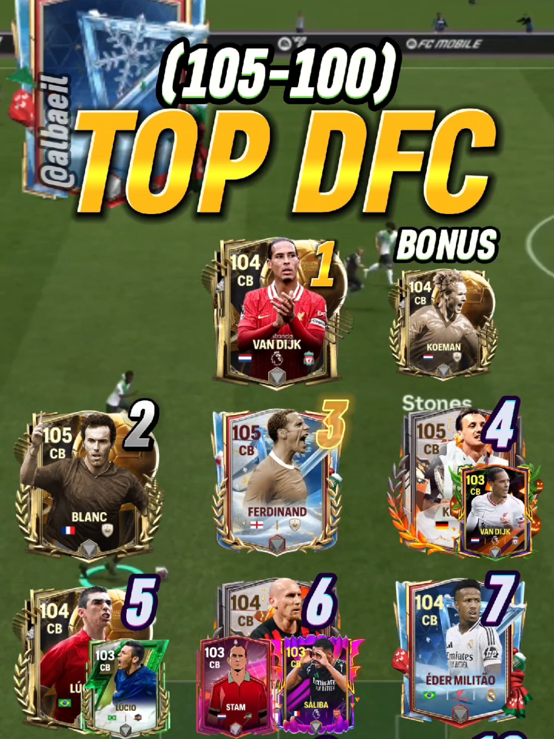 Top DFC #fifamobile #fcmobile #parati #Viral #eafcmobile 