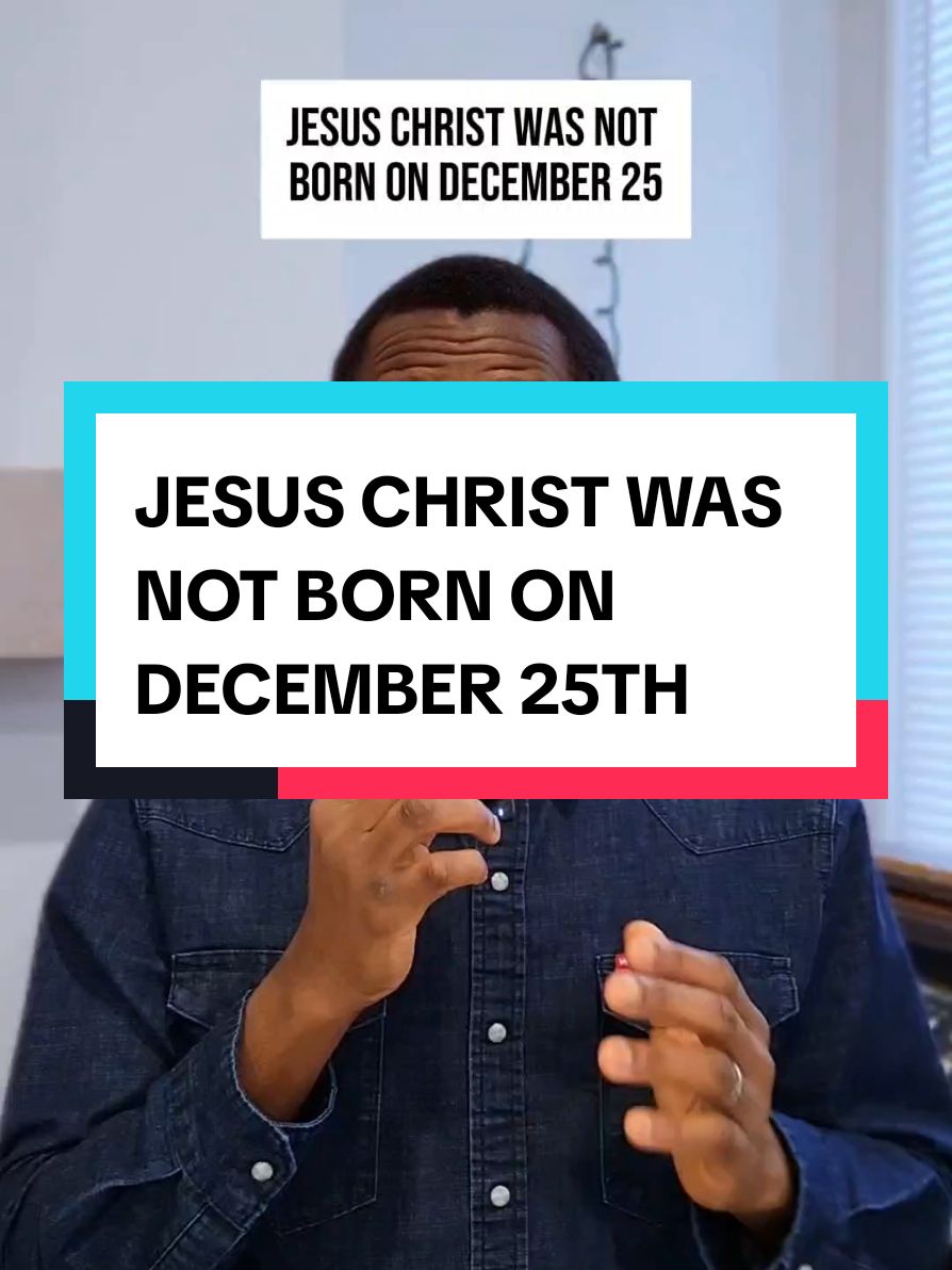 Did you know Jesus wasn't born on December 25? Historical and biblical evidence points to a different timeline for His birth. So, why do we celebrate Christmas on this date? Watch this video by me to the end for an eye-opening perspective! 🎥✨ #Christmas #JesusChrist #December25 #JesusBirth