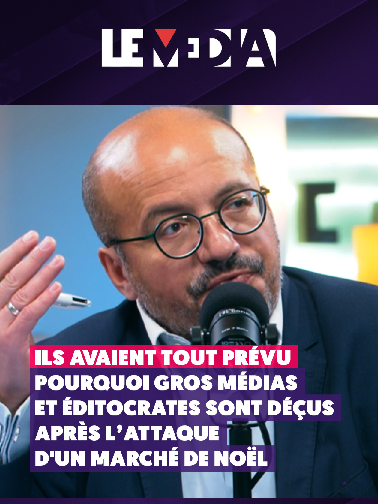 GROS MÉDIAS ET ÉDITOCRATES : POURQUOI ILS SONT DÉÇUS APRÈS L’ATTAQUE D'UN MARCHÉ DE NOËL À MAGDEBOURG Extrait de l'oeil de Moumou, avec @mourad.guichard à retrouver en intégralité sur notre chaîne YouTube (LIEN EN BIO)