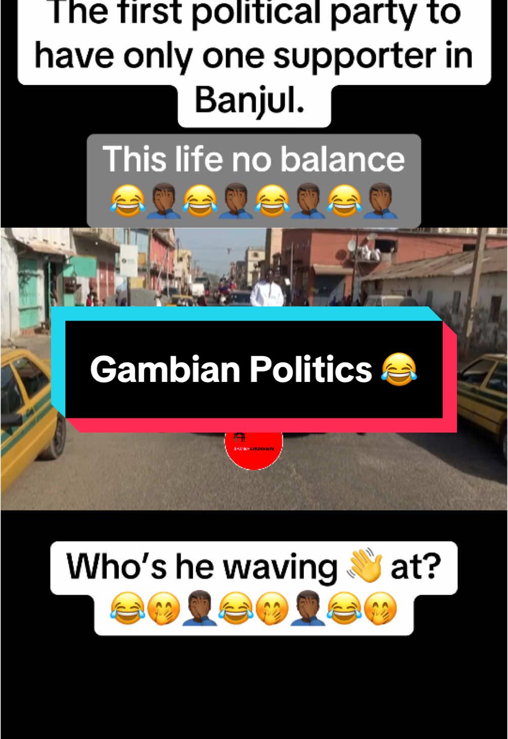 Was it necessary to hire those security personels 😂? #gambiantiktok #gambian_tiktok🇬🇲🇬🇲 #gambia #foryou 