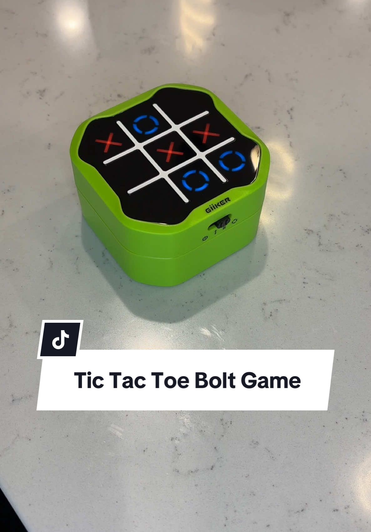 Next level Tic Tac Toe!! If you love puzzle games you have to try this electronic tic tac toe bolt game from Giiker #puzzlegames #tictactoebolt #travelgames #familygames #screenfreeplay #giftsforboys #challenginggames #portablegame #giiker 