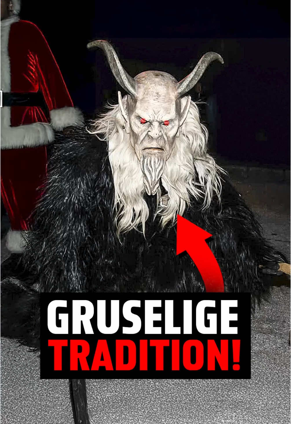 Kennt ihr den Krampus? 😱🎄 #hauntedtiktok #creepypasta #paranormal #fy #gruselig #gruseligevideos #haunted #creepy #creepytok #scary #scarystories #scarytiktoks 