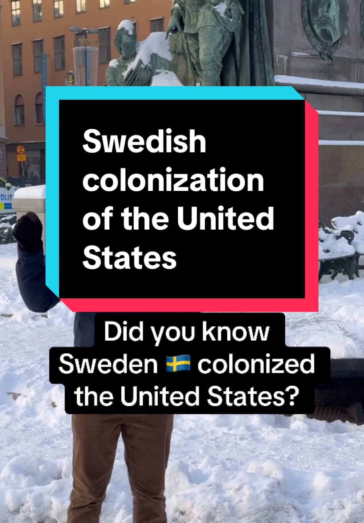 This is how Sweden colonized the United States #hiddenhistory #colonization #nativeamericanhistory #blackhistory