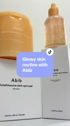 This is my fast track to an amazing glow in 2 steps with @Abib Global These two products help reduce pigmentation and brighten the complexion 🧡🧡🍊🍊 Use code: BEAUTYBST1 for a discount on these products at YesStyle @YesStyle @YesStyleInfluencers #abib #abibserum #darkspots #hyperpigmentation #brightening #acnescars #glutathione #vitaminc #niacinamide #kbeauty #koreanskincare #fyp #yesabib 