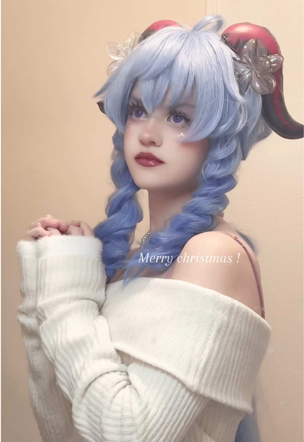 Joyeux Noël !☃️❄️ #cosplay #cosplayer #cosplaying #merrychristmas #xmas #merrychristmascosplay #snow #genshin #genshincosplay #genshinimpactcosplay #GenshinImpact #ganyu #ganyucosplay #ganyugenshinimpact #ganyugenshinimpactcosplay #liyue #noel #hoyoverse #mihoyo 