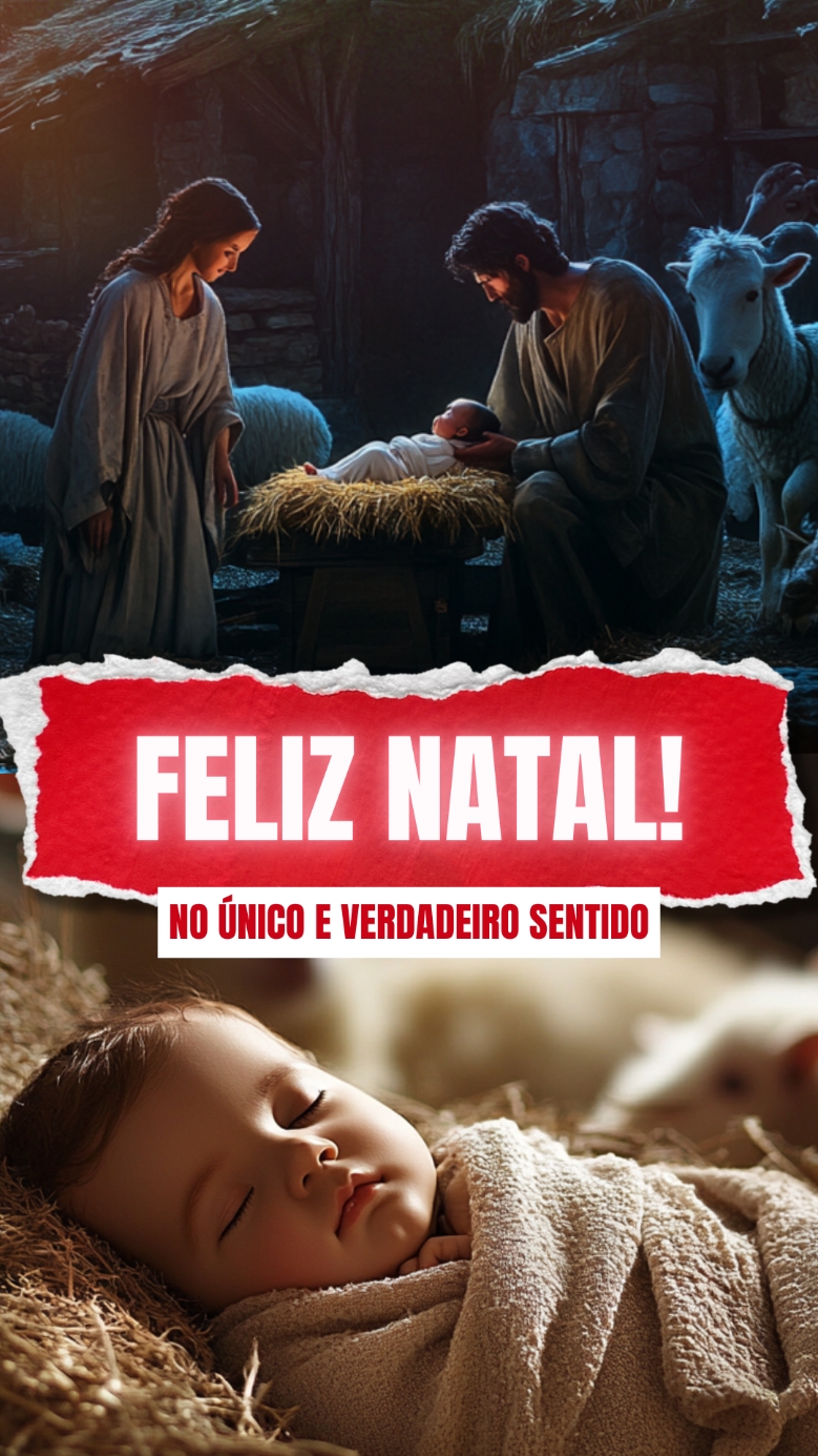 Feliz Natal! 🙏🙏🙏 Que também nessa data seu foco seja unico e exclusivo em Jesus Cristo! ✝️ Independentemente se Jesus nasceu no dia 25 ou não, ou se a cultura antiga comemorava outras coisas, foque no que está em seu coração e na essência que apenas Cristo lhe deu. Devemos manter nossa relação intima com Jesus todos os dias, e também no dia 25 de Dez. Então, se essa é a data que definiram, que façamos dela jus ao verdadeiro sentido do natal. ❤️ Reúnam-se com suas famílias (de sangue e/ou em cristo), orem, louvem e agradeçam a Jesus. Tenho certeza absoluta que nenhuma superstição, religiosidade ou qualquer outra coisa negativa que muitos falam atingirão corações quebrantados e sinceros a Cristo.  Que Deus Abençoe! 🙏🙏🙏 ℹ️ Creditos do Audio/Louvor: @preliasgomes  (Deus o Abençoe 🙏) #feliznatal #JesusCristo #nascimentodejesus #históriabíblica #fé #cristianismo