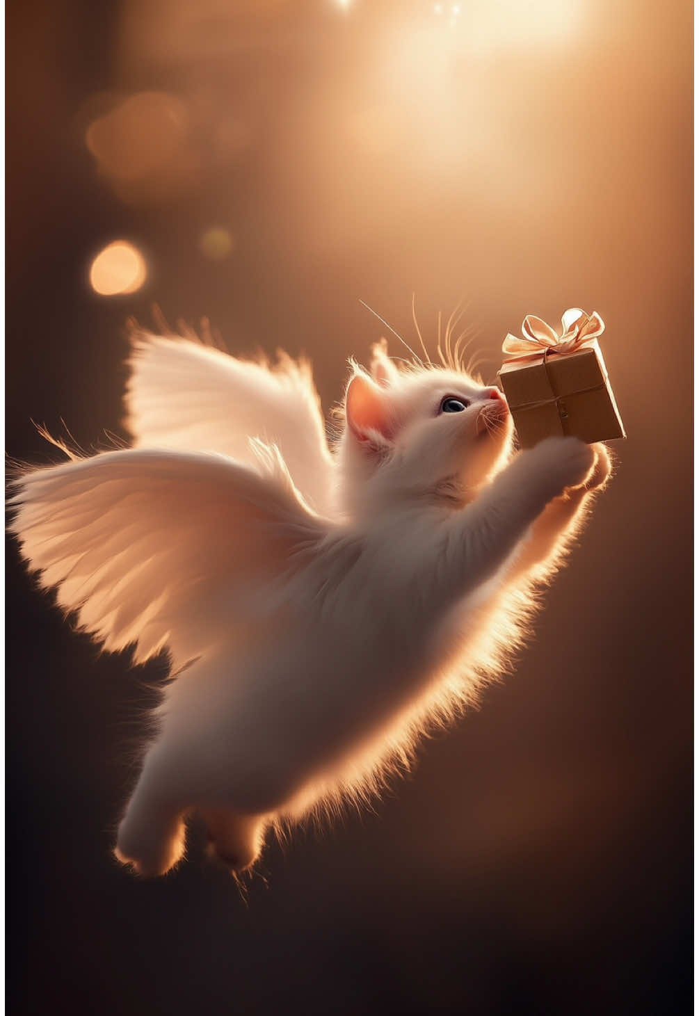 SANTA‘S LITTLE HELPER. 🎄 ➡️ Ready to create art like this? Join my Skool community or DM me ‘Skool’ for more details. ☺️ Concept/prompt and production by @desiree.daydreams. #aiart #midjourney #cat #spiritual #cats #capcut 