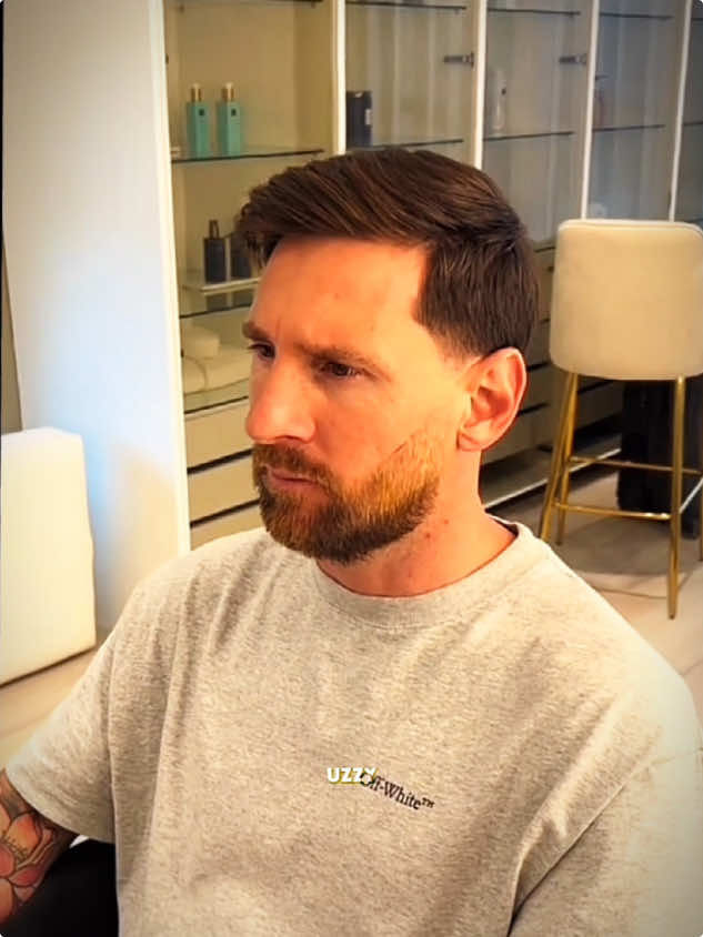 messi new look😮‍💨 | #messi #fyp #edit #leomessi #taperfade #editmessi #haircut #christmas #uzzygang 