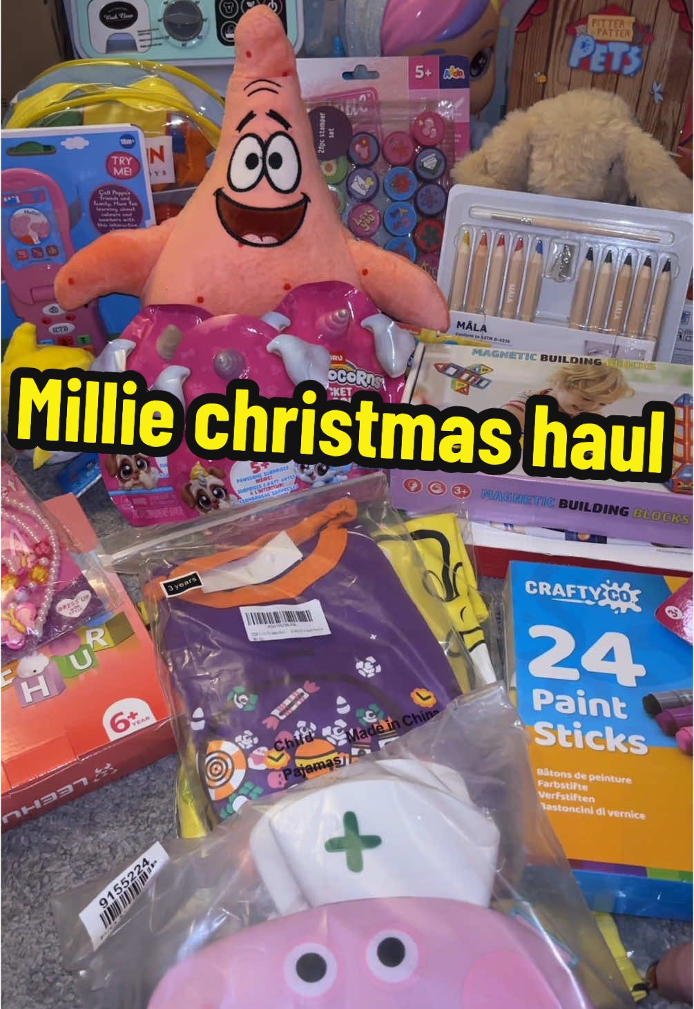 Millie’s Christmas haul 🎄 #fup 