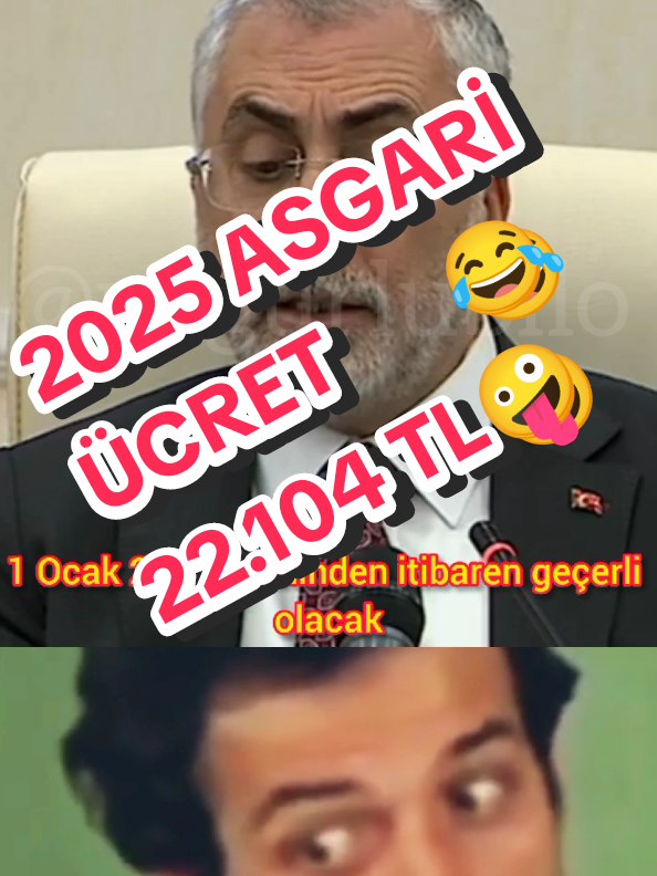 104 iyide 22 bin nedir 😂#asgariucret #2025 #mizah #komik #livewallpaper #kesfet #receptayyiperdoğan #emekli #tik_tok #cemyılmaz #kemalsunal 