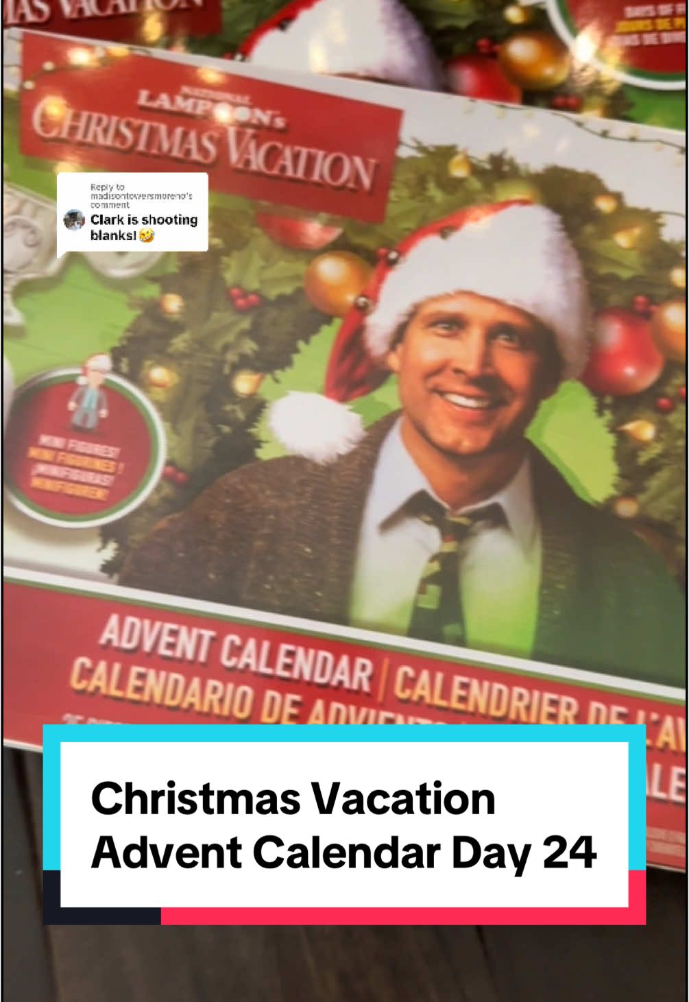 Replying to @madisontowersmoreno welp, that’s a wrap! #merrychristmas #adventcalendar #christmasvacation 