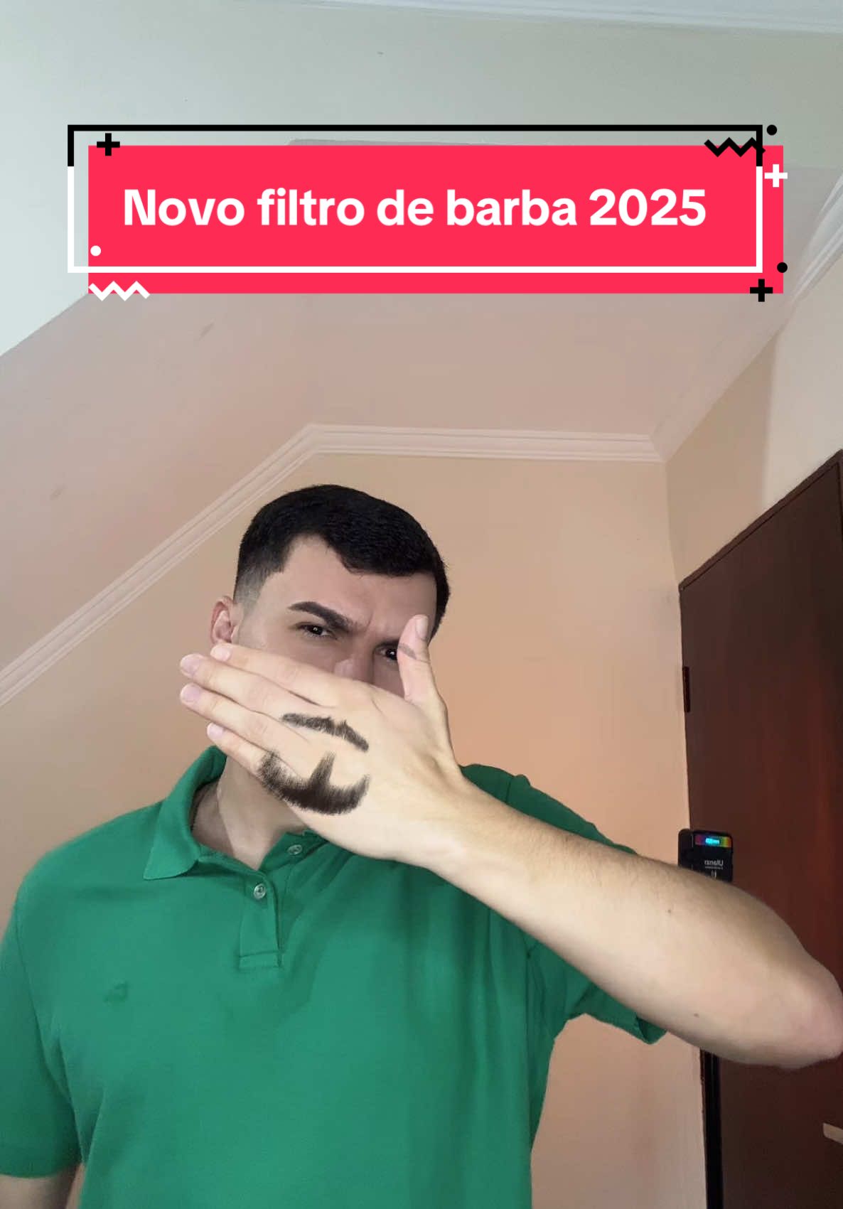 Novo filtro de barba… #filtro #barba #foruyou #f2025 