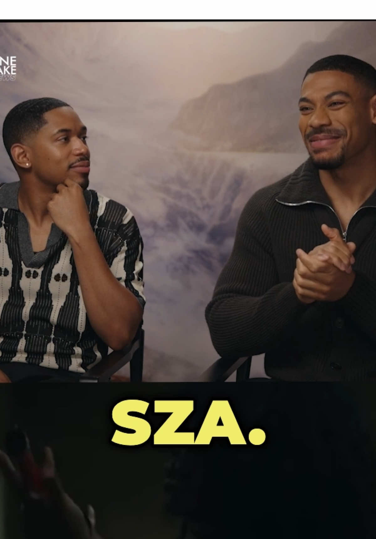 Aaron Pierre and Kelvin Harrison Jr. tell us which artist they’d love to see contribute music to #TheLionKing franchise! Our full conversation about #MufasaTheLionKing is up on our YouTube channel now! #AaronPierre #KelvinHarrisonJr #Mufasa #Taka #Scar #TheLionKing #MufasaTheLionKing #EltonJohn #Disney #OneTake #OneTakeNews #SZA #KillBill #SOS @SZA Global @Disney @Disney Studios #fyp #foryoupage@Aaron Pierre 