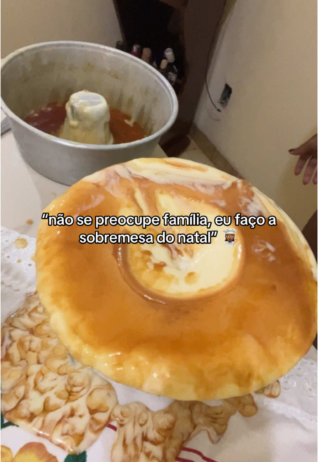 dps de 3 horas de forno e 8 de geladeira 😑😭🥲😔 #trendingvideo #natal #fyp #receita 