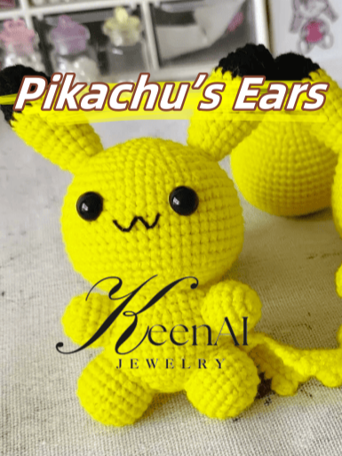 Pikachu’s Ears #Crochet #CrochetLovers #Handmade #Crafts #YarnCraft  #MadeWithLove