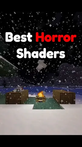 Best HORROR Shaders😬#terror #textura #texturas #texturepack #shadersminecraft #Minecraft #shaders #texture #shader #horrortok #horrorgame #fyp #snow #bonfire #dog #terror 