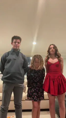 charlie brought his all for this one #foryoupage #cousinchristmas #xyzcba #merrychristmas #christmaseve #fyp #reddress #aliceandolivia #sweetener #revolveclothing #foryou #vineyardvines 