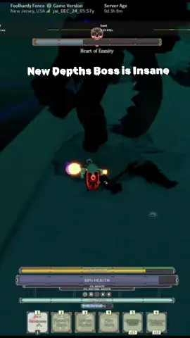 boss had over 200k hp and we all wiped 😭💔 #fyp #roblox #deepwoken 