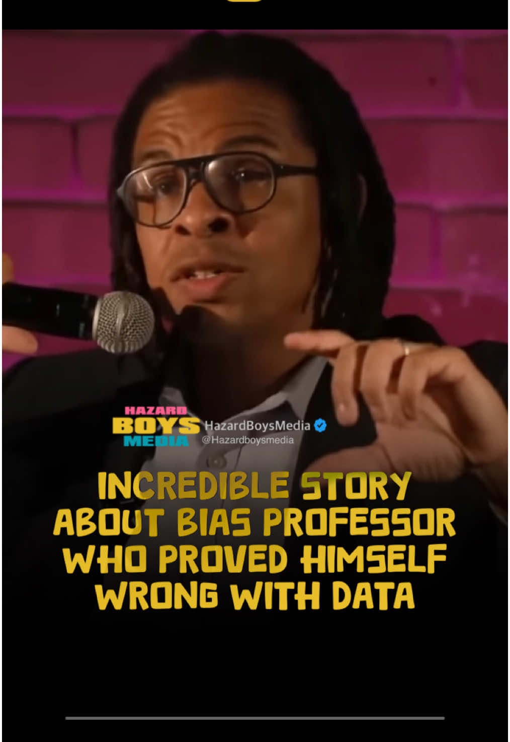 Incredible story about BIAS Professor who proved himself wrong with data #research #police #story #ridealong #bias #hazardboys