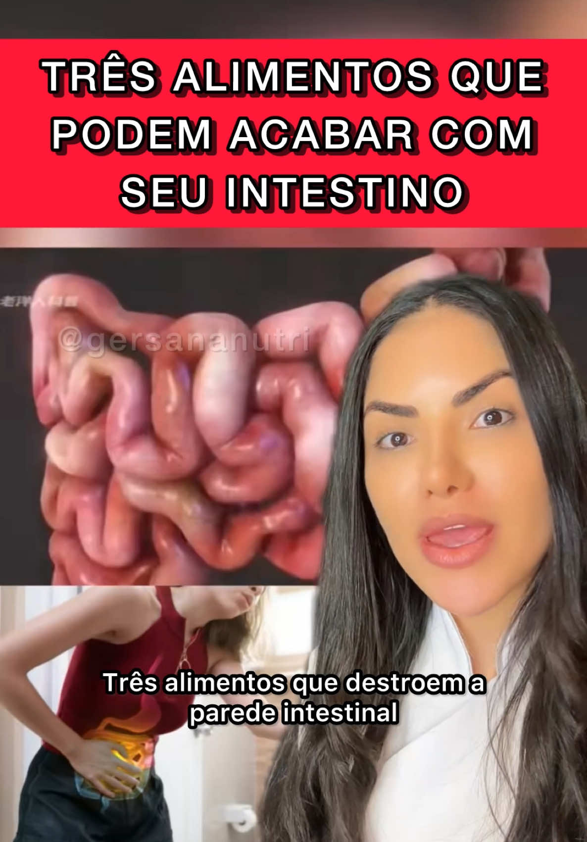 Você sabia que alguns alimentos são verdadeiros venenos para o seu intestino? 🤔 Açúcares refinados, frituras, bebidas alcoólicas e alimentos ultraprocessados podem destruir sua saúde intestinal. Cuide do que você consome e sinta a diferença no seu corpo! 🌿 #IntestinoSaudável #saude #dicas  @🔥 GERSANANUTRI🔥 