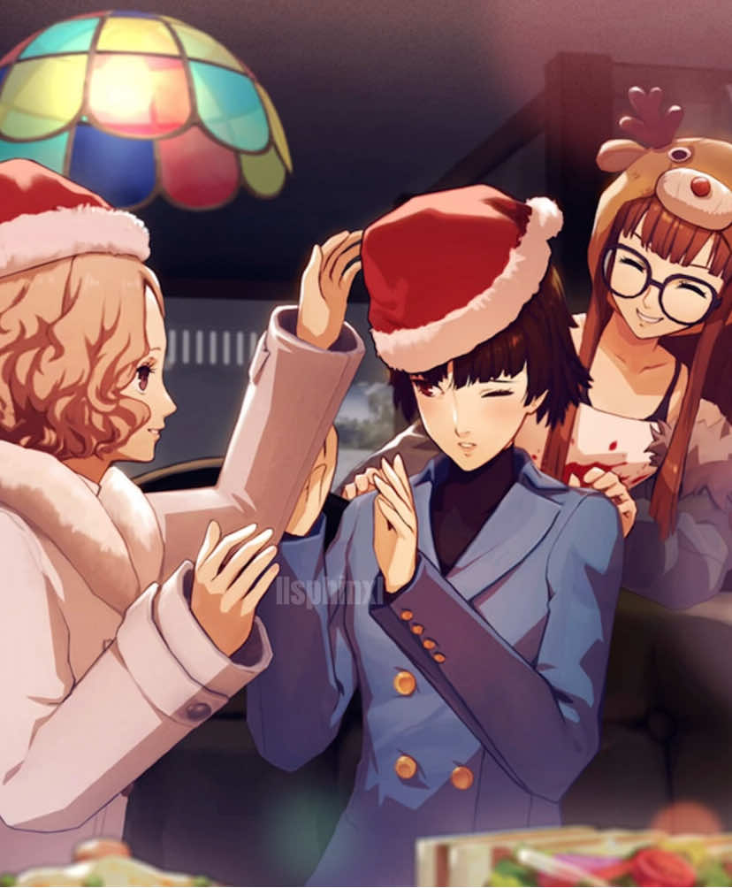 Friendly reminder that the phantom thieves technically saved Christmas #fyp #persona #persona5 #persona5royal #chirstmas