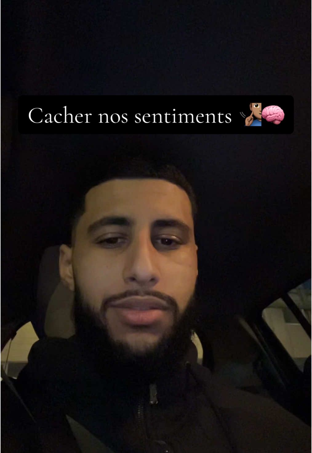 Cacher nos sentiments 🧏🏽‍♂️🧠