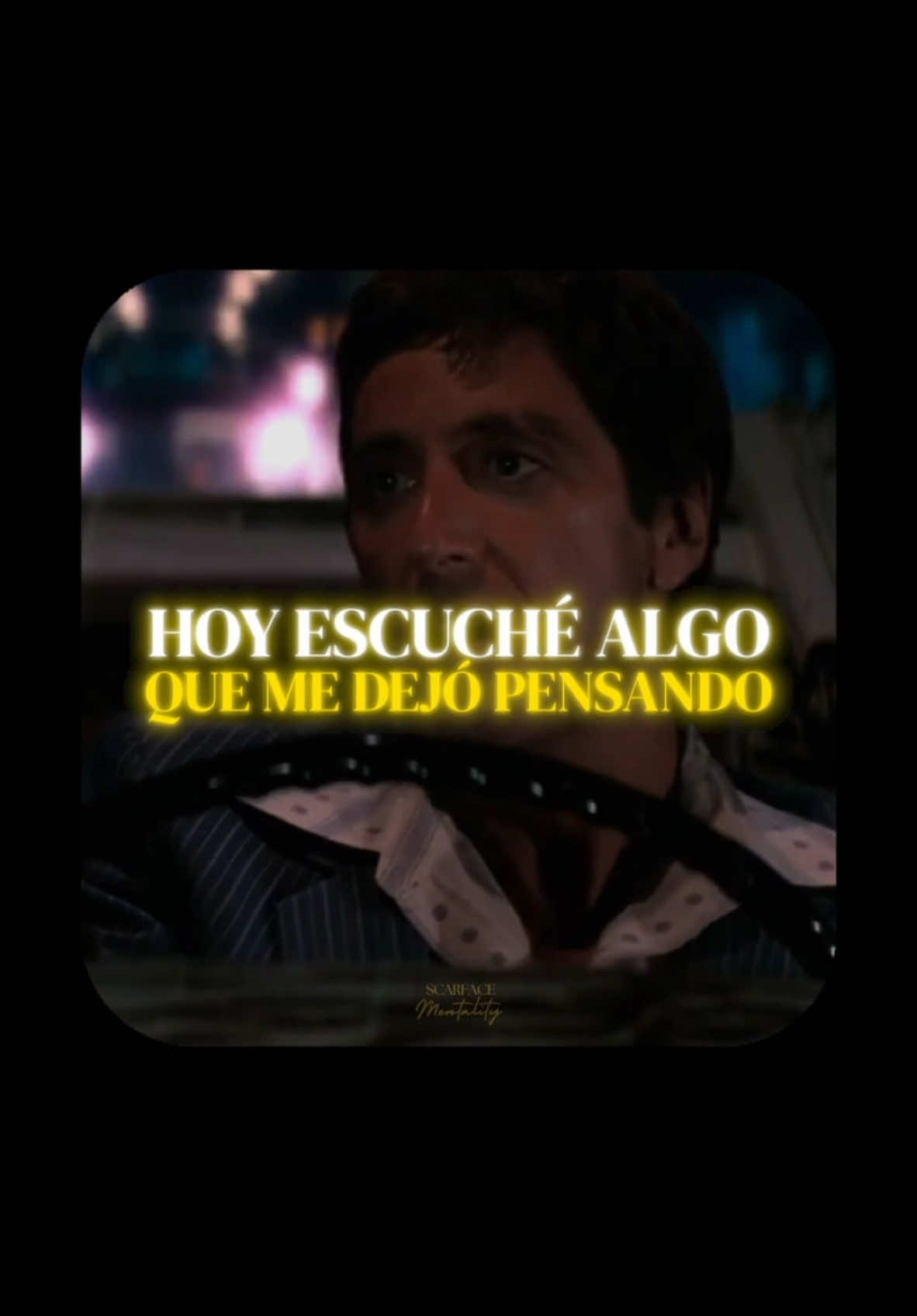 Scarface Quote: Haz el bien sin esperar nada a cambio.  #scarface #reflexionesdelavida #leccionesdelavida 