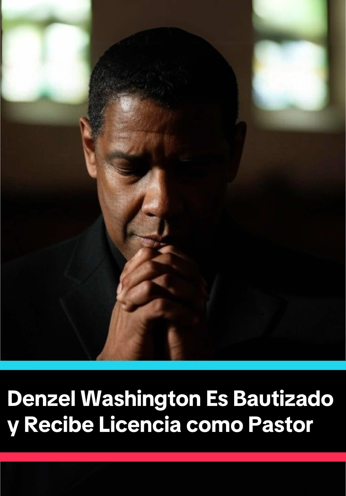 Denzel Washington Es Bautizado y Recibe Licencia como Pastor