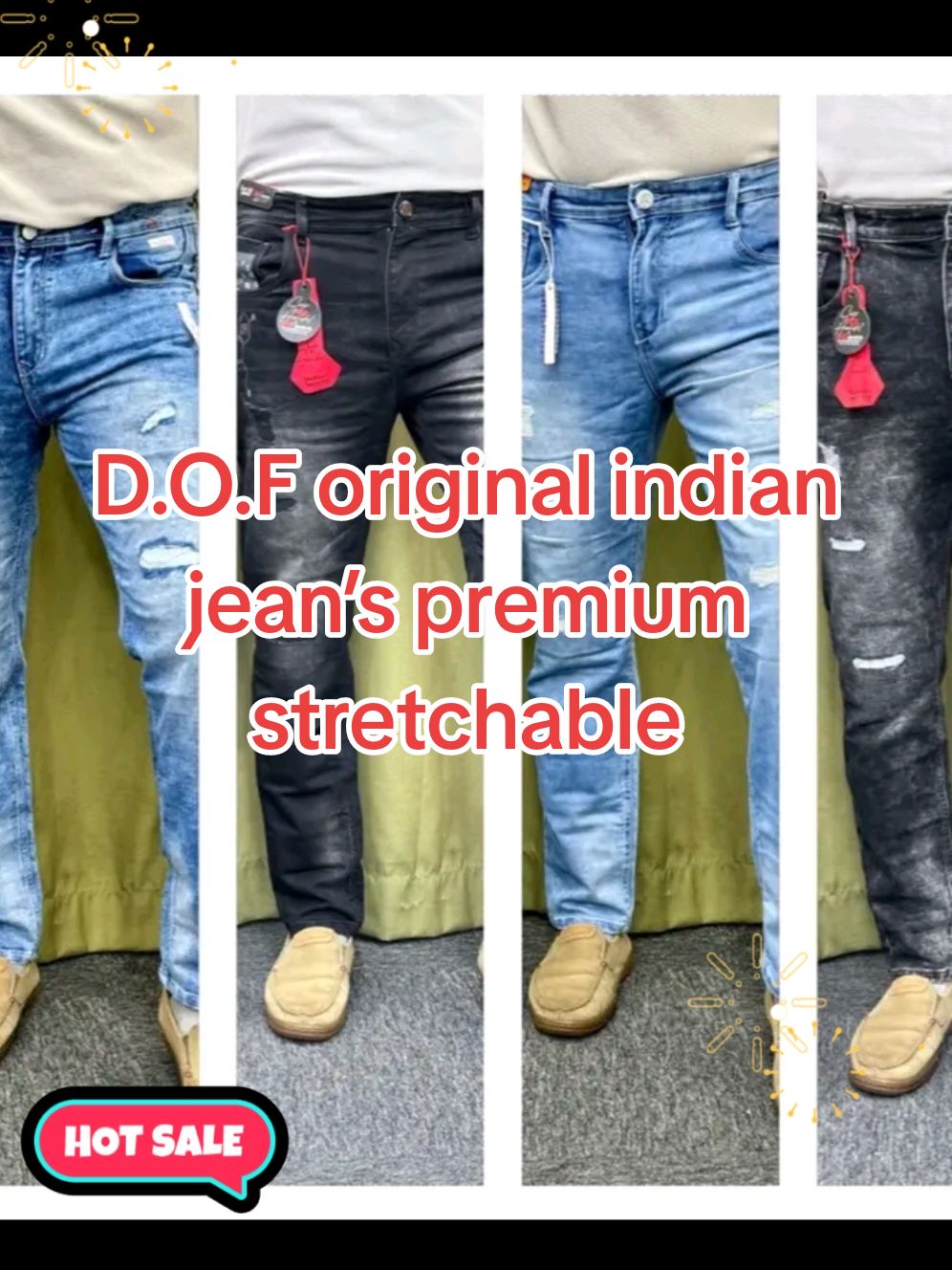 D.O.F  indian jean’s premium stretchable #jeans #seluar 