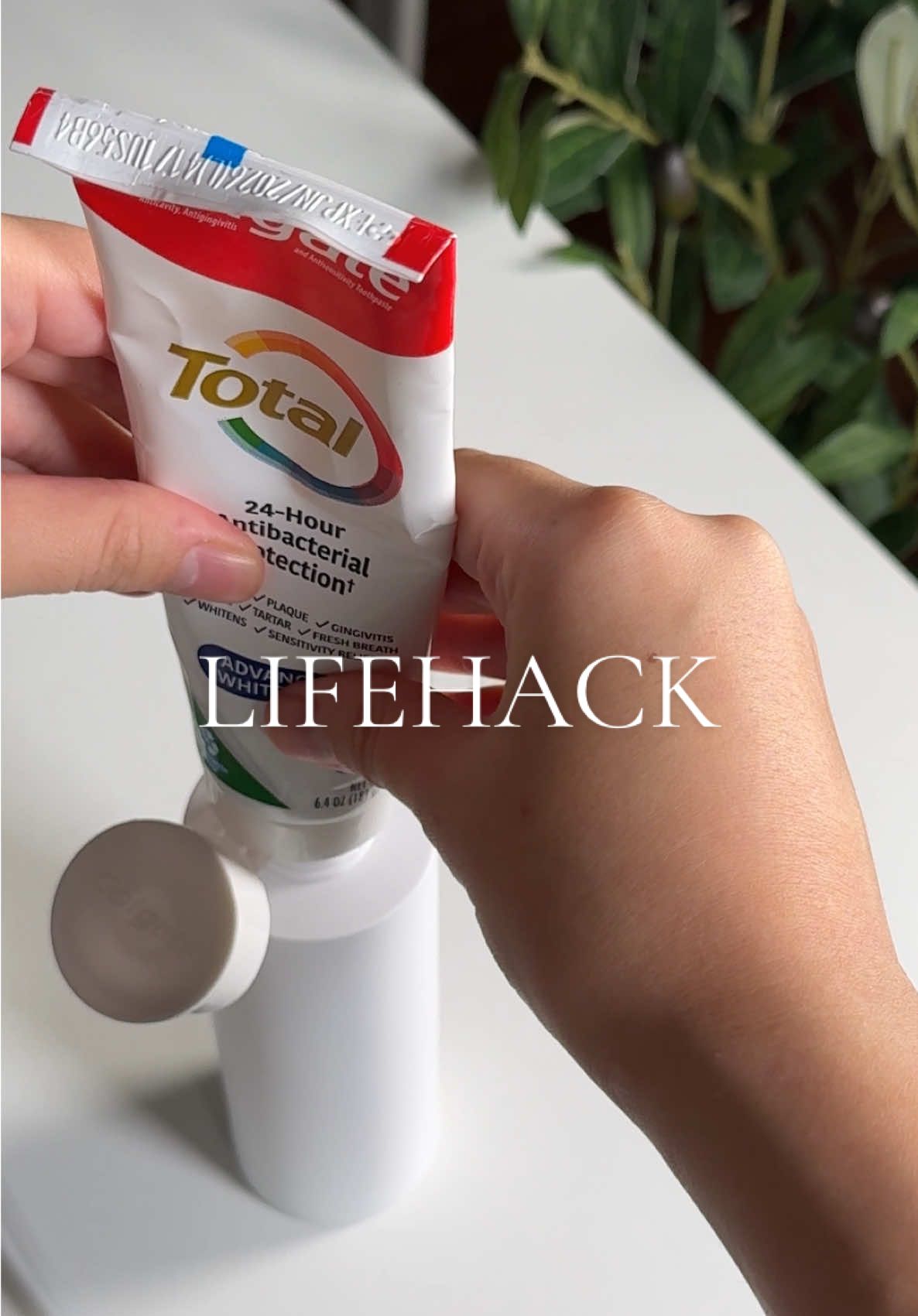 Mix toothpaste, coconut oil, Listerine, and baking soda. This mixture helps to whiten teeth, fight cavities, freshen breath, and fight bacteria! #teethcare  #useful #teeth #momhack #tipsandtricks #LifeHack #advise 