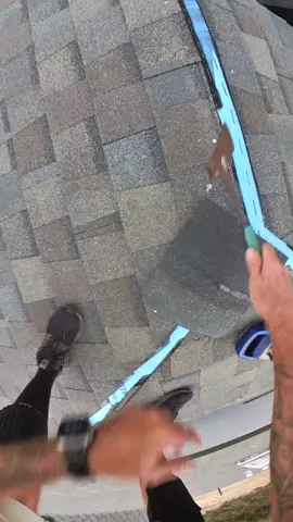 Snappin lines #roofing #working #roofer #florida #work #construction #building #worker #roofers #tools #job #solo #roof #jobsite #pov #DIY 