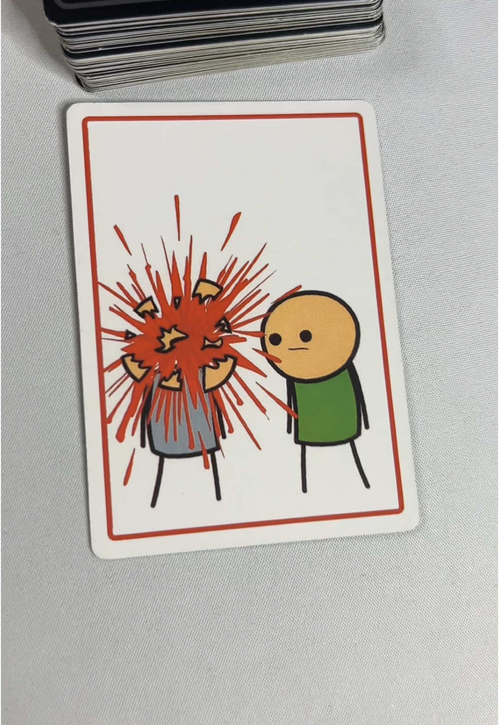 HE GOT TRAUMATIZED #jokinghazard #random #story #funny #cardgame #cyanideandhappiness 