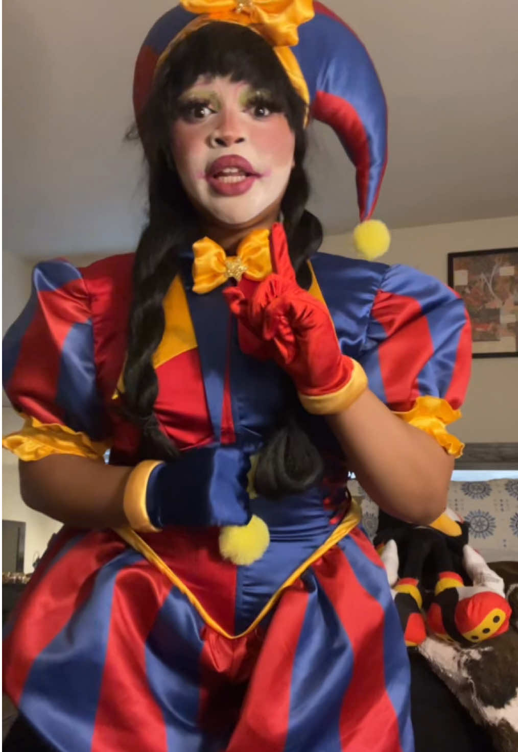 are you guys tired of seeing pomni yet ?? 🤡🎪 hashtags: #fyp #cosplaygirl #theamazingdigitalcircus #tadcpomni #poccosplayer #viral #blowthisuptiktok 