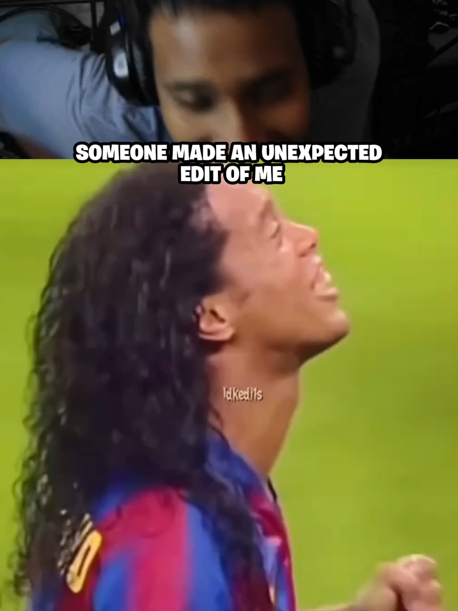 THE EDIT:@idkedits009  #ronaldinho #unexpected #reaction #fyp