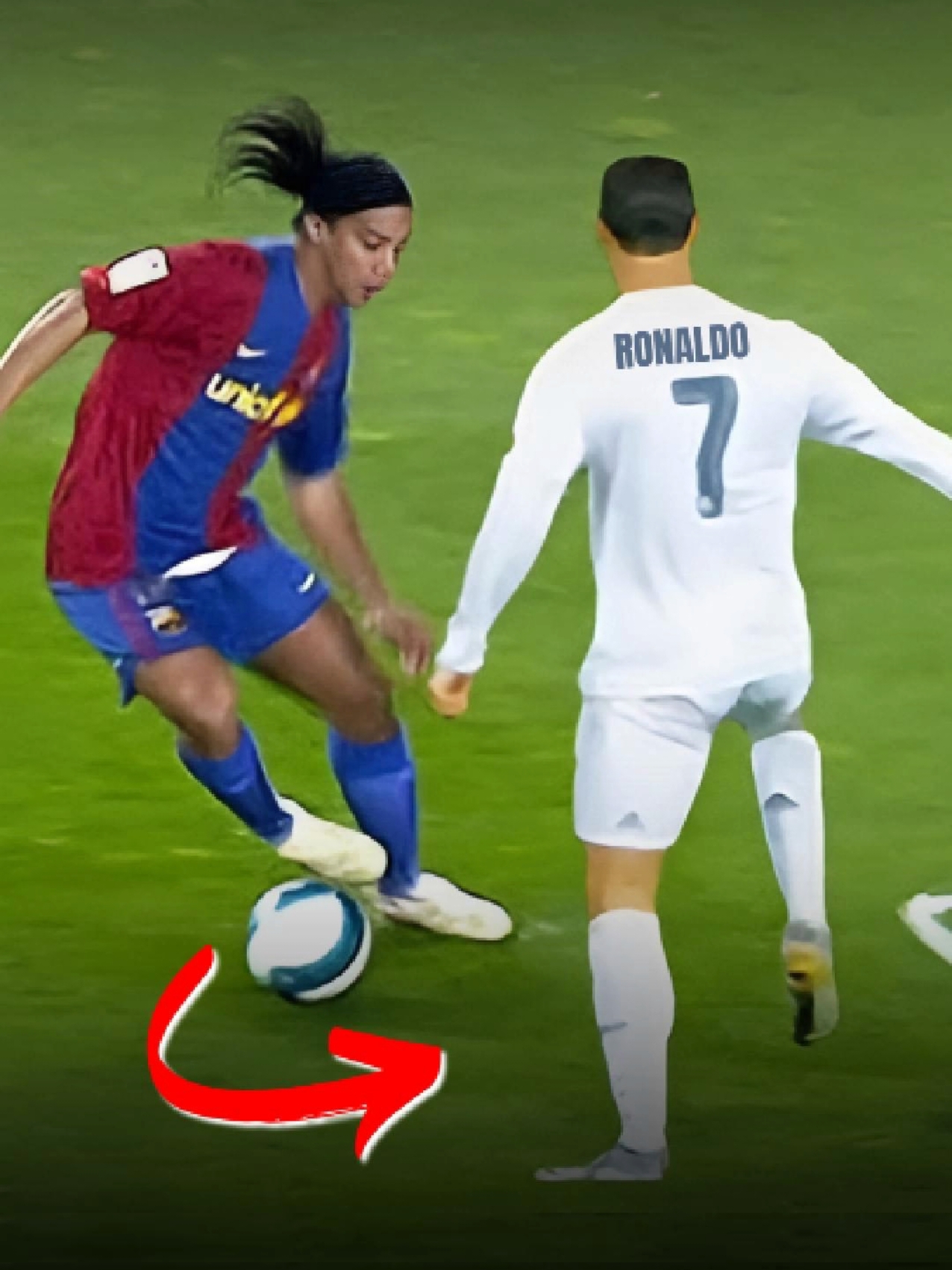 Ronaldinho avisou: não precisa me olhar. #ronaldinhogaucho #ronaldinhoskills 