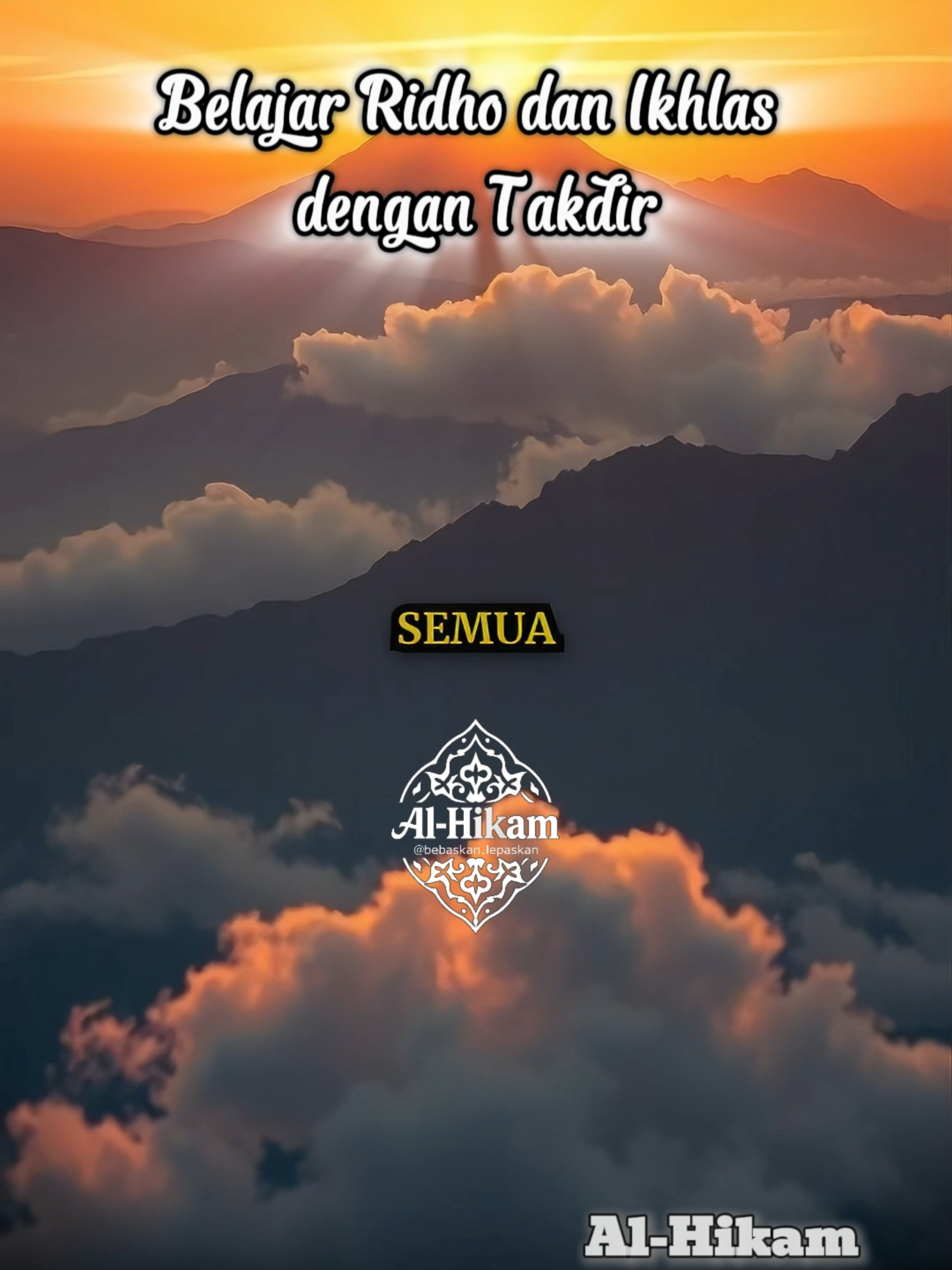 Belajar Ridho dan Ikhlas dengan Takdir #MotivasiHidup #ridho #Allah #Spiritual