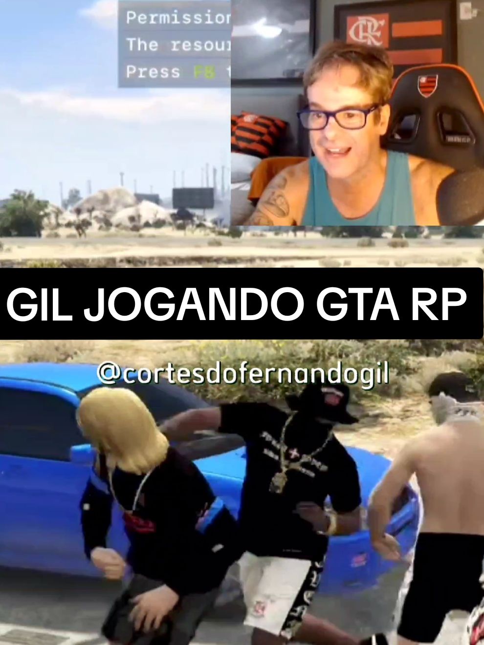 GIL NO GTA RP KKKKKKK #raiz #humor #fernandogil #gta #gtarp 