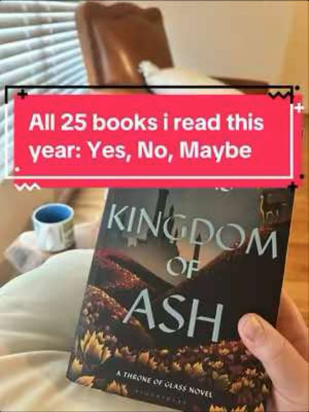 The goal is to read more next year 🫠😂  #BookTok #books #bookish #bookreviewersoftiktok #romantasy #romancefantasy #romancebooktok #kingdomofash #ironflame #crescentcity #divinerivals #theserpentandthewingsofnight #powerless #whenthemoonhatched #2024books