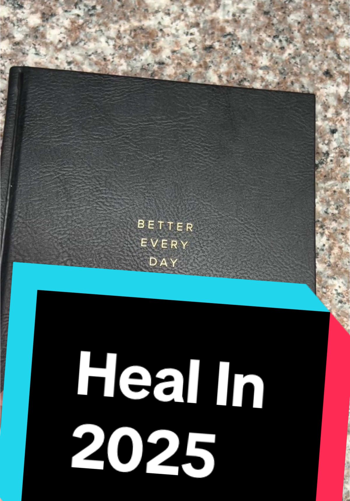 You need this journal to heal in 2025. Linking this on the bottom left, currently on a year end sale! Might sell out soon. #healing #heal 